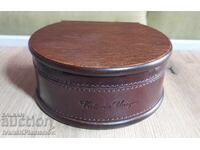 Wooden and Leather Box for Connoisseurs, Excellent