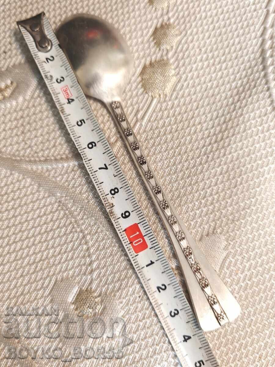 Prekrasno Παλαιό Ρωσικό Σοβιετικό Ασημένιο Κουταλάκι με τιμή 139.00 BGN | € 71.07