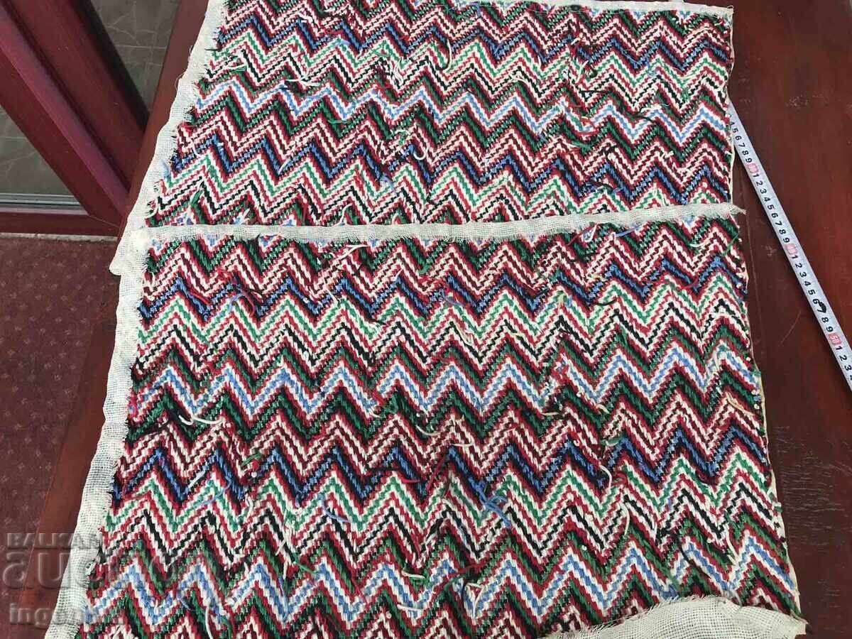 HAND-EMBROIDERED PAIR FOR PILLOWCASE - 6 HAND-EMBROIDERED PAIR FOR PILLOWCASE - 6