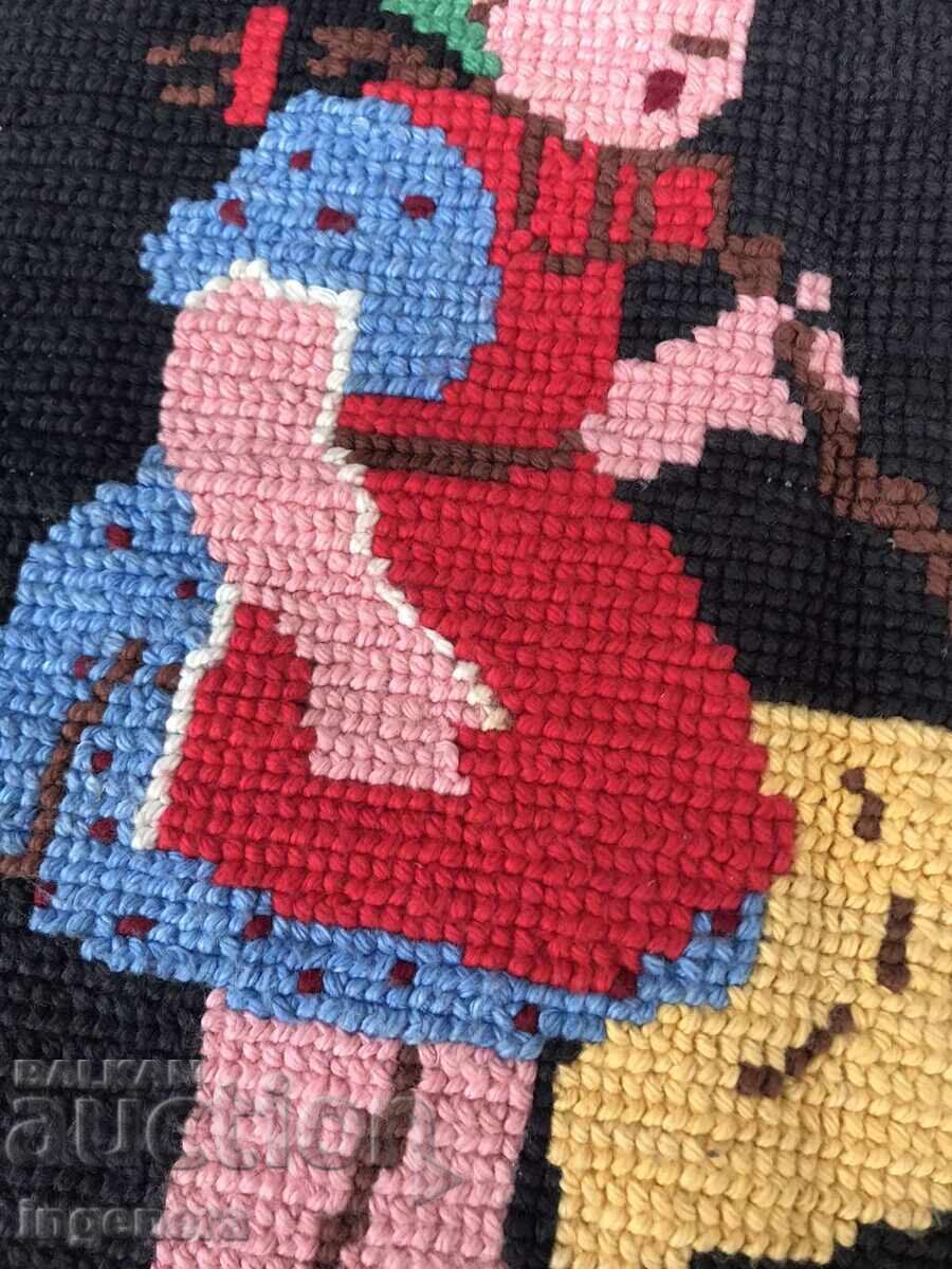 Auction HANDMADE EMBROIDERY FOR A PILLOWCASE Auction HANDMADE EMBROIDERY FOR A PILLOWCASE