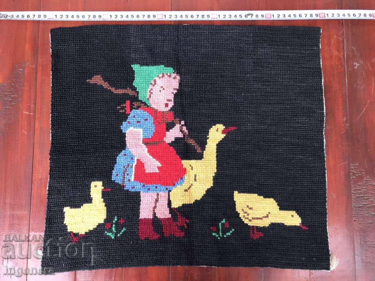 HANDMADE EMBROIDERY FOR A PILLOWCASE HANDMADE EMBROIDERY FOR A PILLOWCASE