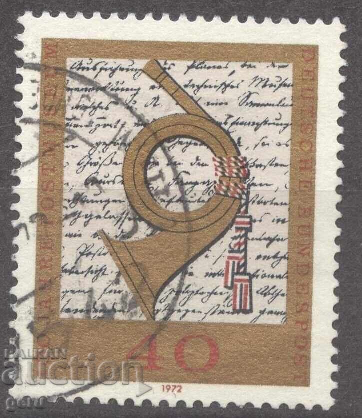 Germany BRD (Federal Republic of Germany) 1972 Michel 739, Scott 482, Yvert 3