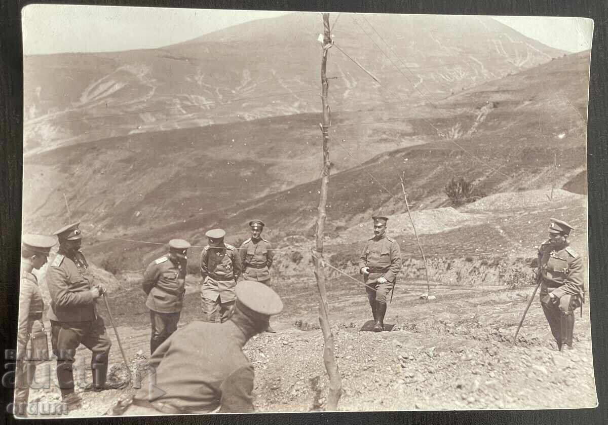 4891 Kingdom of Bulgaria Tsar Boris General Zhekov Front WWI 4891 Kingdom of Bulgaria Tsar Boris General Zhekov Front WWI