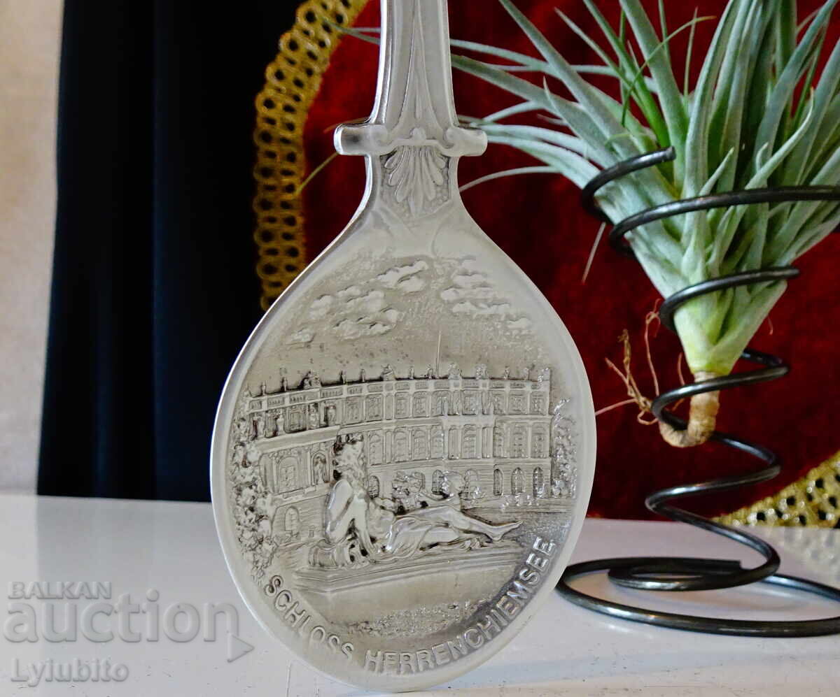 Κουτάλι από κασσίτερο 90 γρ., κάστρο, γαμήλια επέτειος κασσιτέρου με τιμή 19.00 BGN | € 9.71