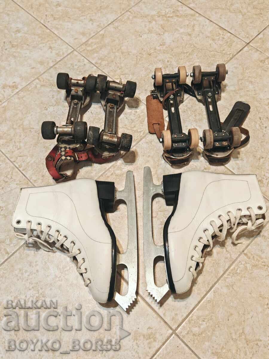 Three Pairs of Skates: Two Summer and One Winter with price 75.00 BGN | € 38.35