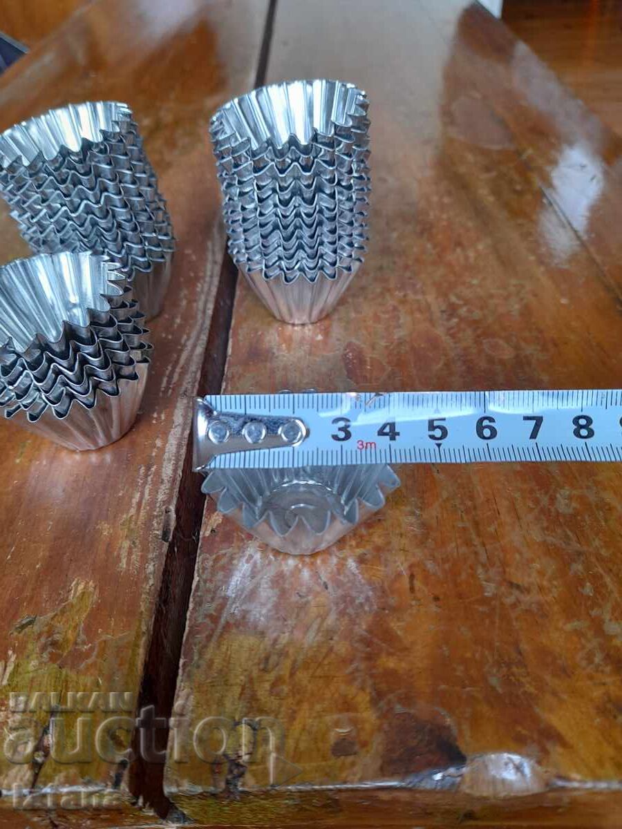 Old forms for sweets, savarini, muffins - 6 Old forms for sweets, savarini, muffins - 6