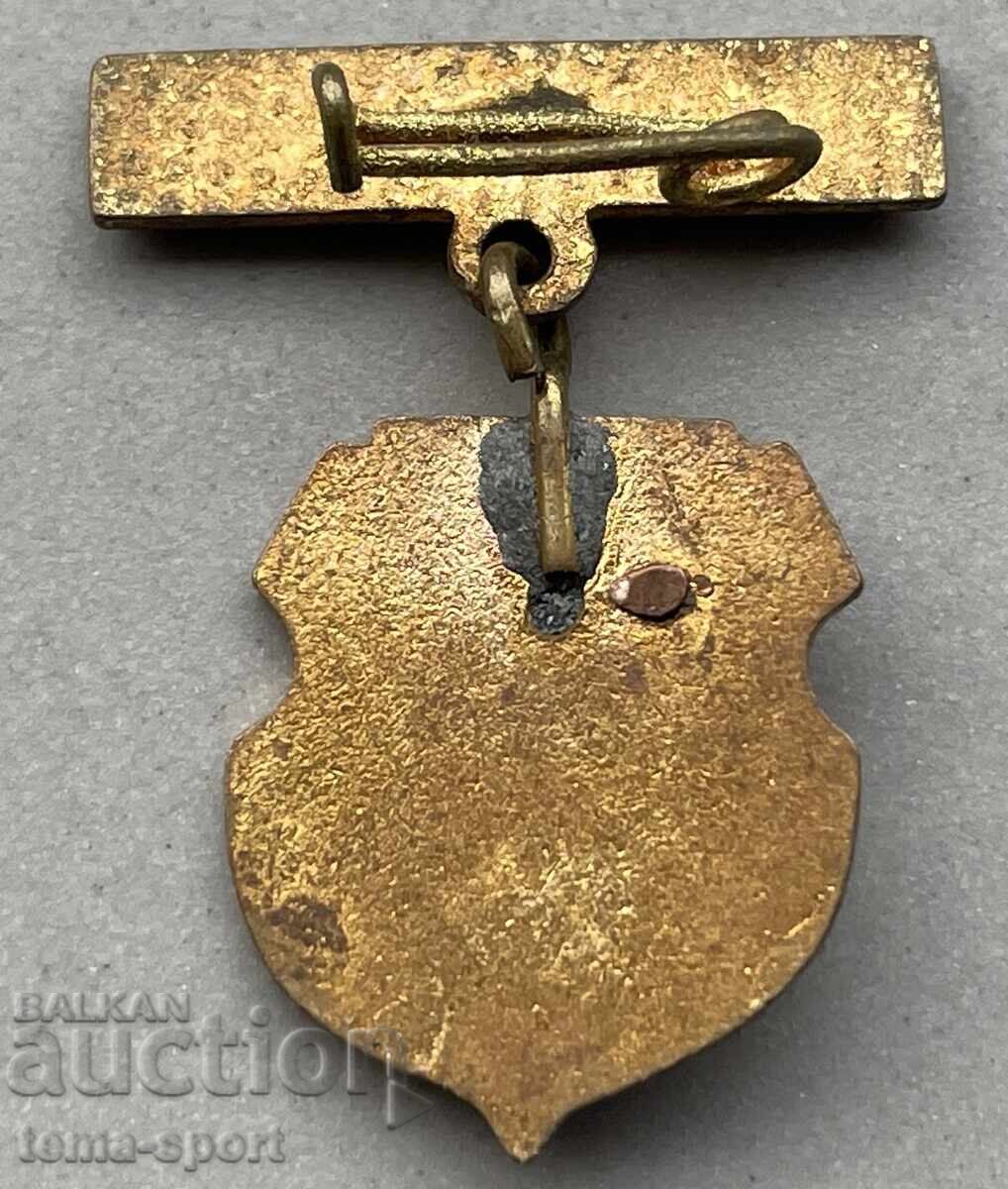 1504 Romania Badge Romanian Volleyball Federation Enamel Class with price 5.00 BGN | € 2.56 1504 Romania Badge Romanian Volleyball Federation Enamel Class with price 5.00 BGN | € 2.56