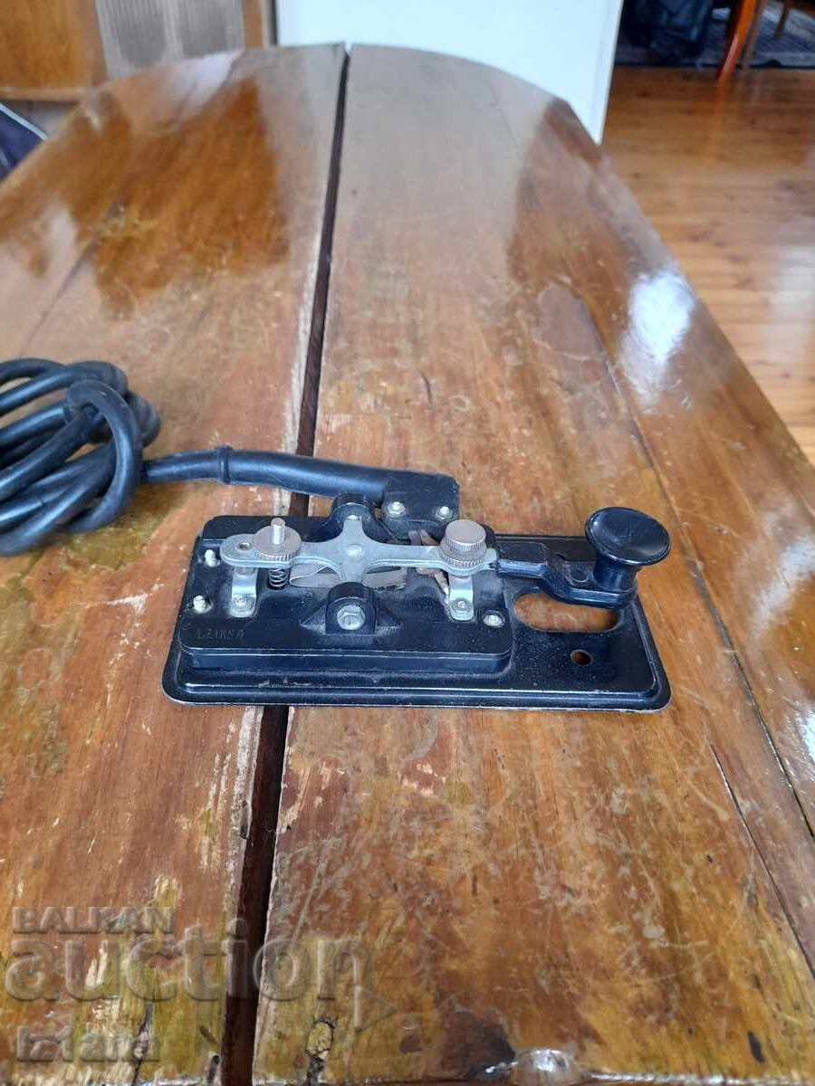 Old morse manipulator, key with price 47.00 BGN | € 24.03