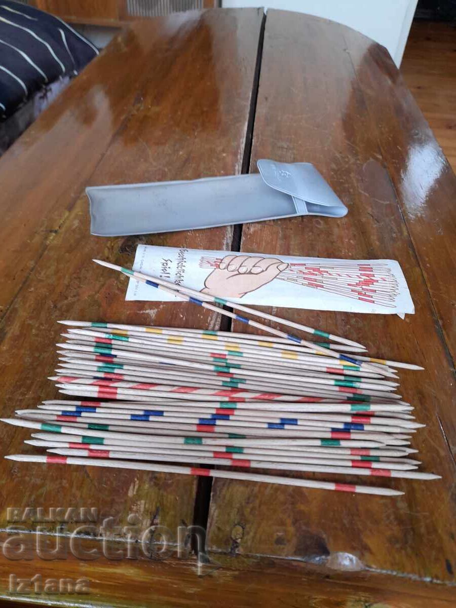 Joc pentru copii vechi Mikado, Mikado cu preț 32.00 BGN | € 16.36