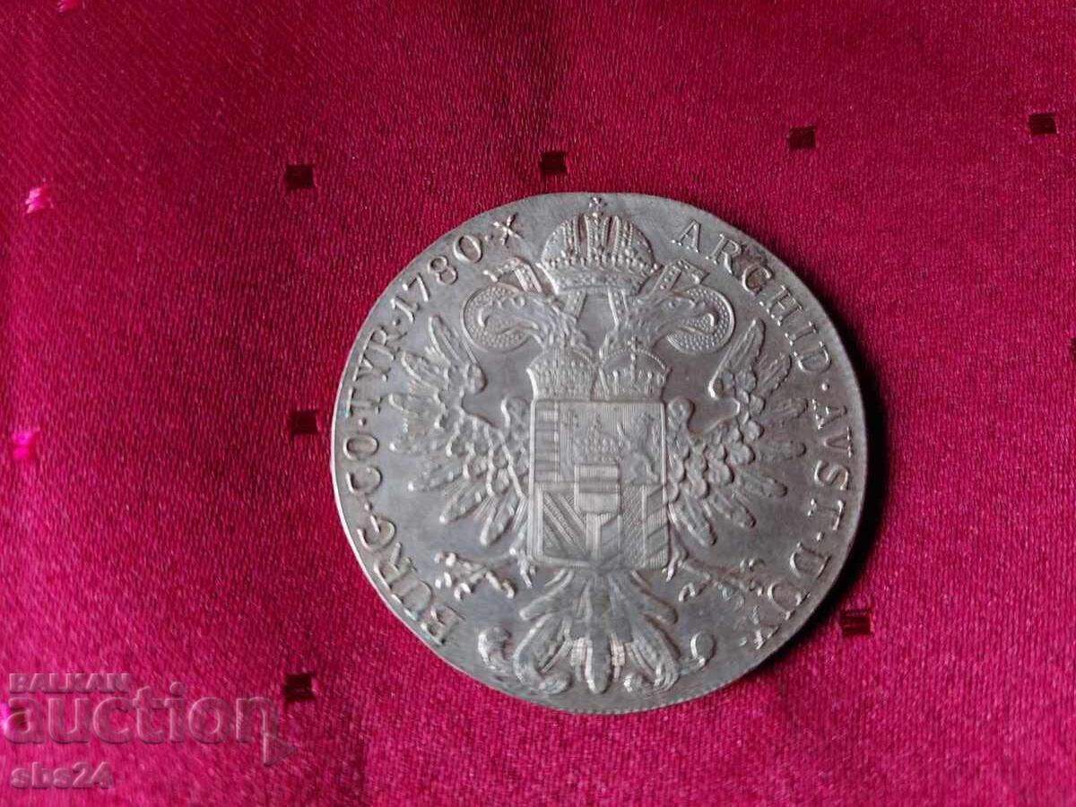 1 Thaler 1780 Austria, Restrike 1 Thaler 1780 Austria, Restrike