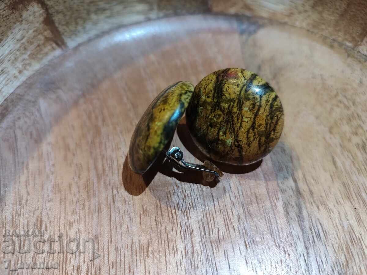 Earrings - clip-on, 70s, beautiful, elegant, 27.03.25 Earrings - clip-on, 70s, beautiful, elegant, 27.03.25