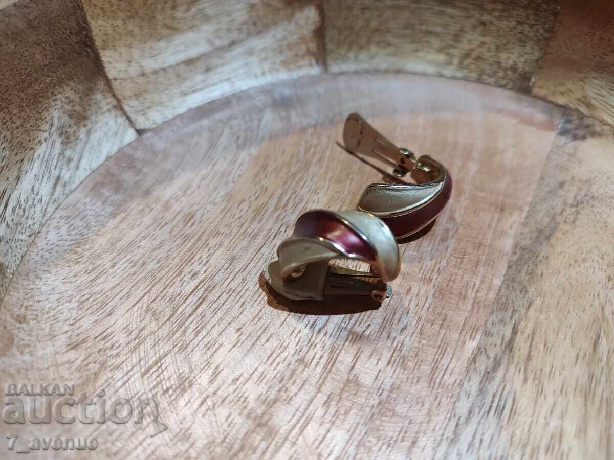 Παράδοση Σκουλαρίκια - κλιπς, 70s, όμορφα, κομψά, 27.03.25