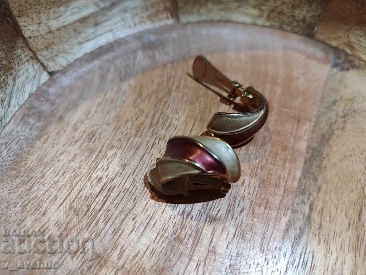 Σκουλαρίκια - κλιπς, 70s, όμορφα, κομψά, 27.03.25