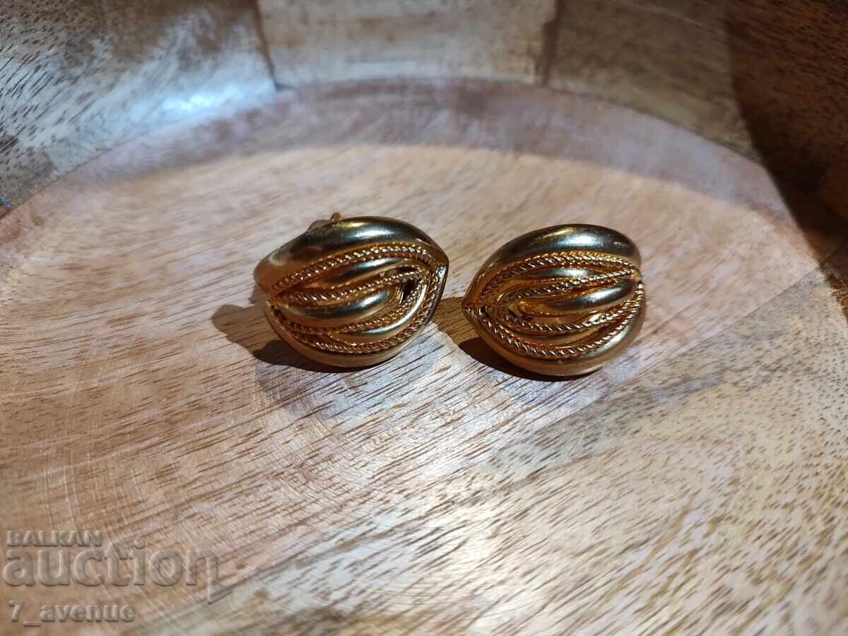 Earrings - clip-on, 70s, beautiful, elegant, 27.03.25 with price 49.00 BGN | € 25.05 Earrings - clip-on, 70s, beautiful, elegant, 27.03.25 with price 49.00 BGN | € 25.05