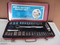 Set cheie tubulară cu capete