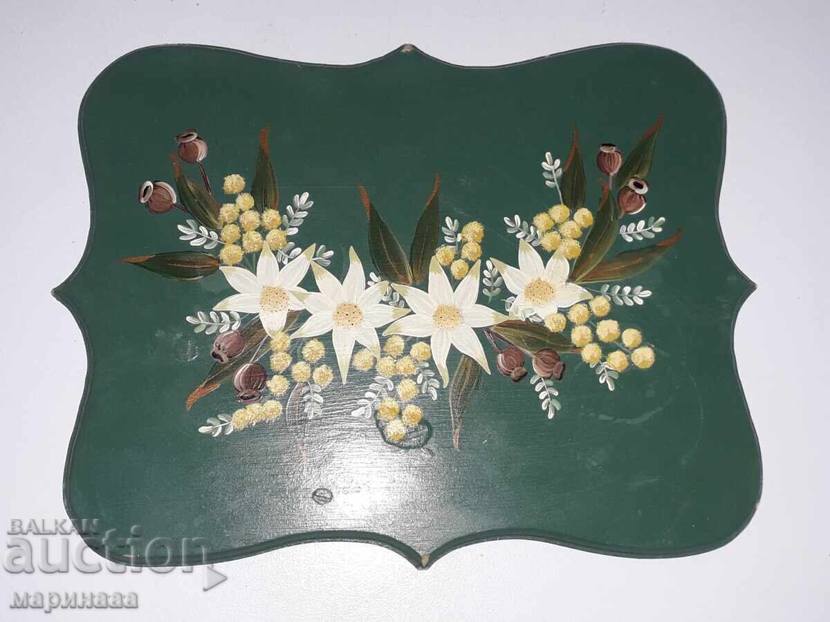 Old Painted Board, Stand Old Painted Board, Stand