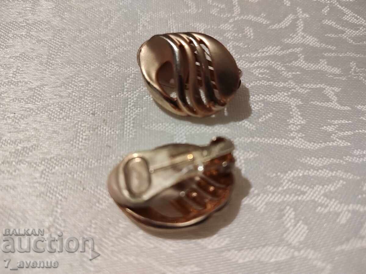 Earrings - clip-on, 70s, beautiful, elegant, 27.03.25 with price 49.00 BGN | € 25.05