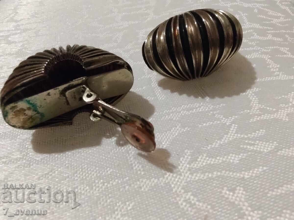 Σκουλαρίκια - κλιπς, 70s, όμορφα, κομψά, 27.03.25