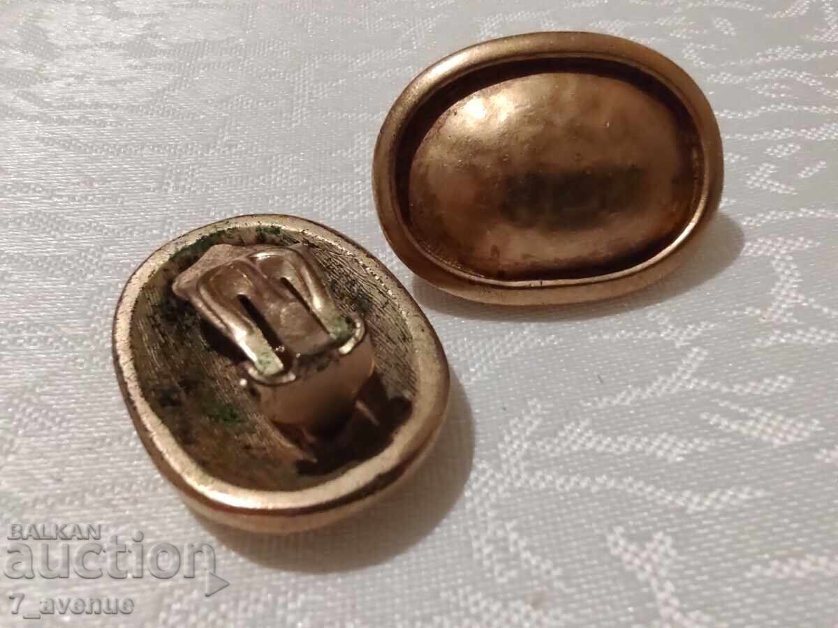 Δημοπρασία Σκουλαρίκια - κλιπς, 70s, επιχρυσωμένα όμορφα, κομψά, 27.03.25