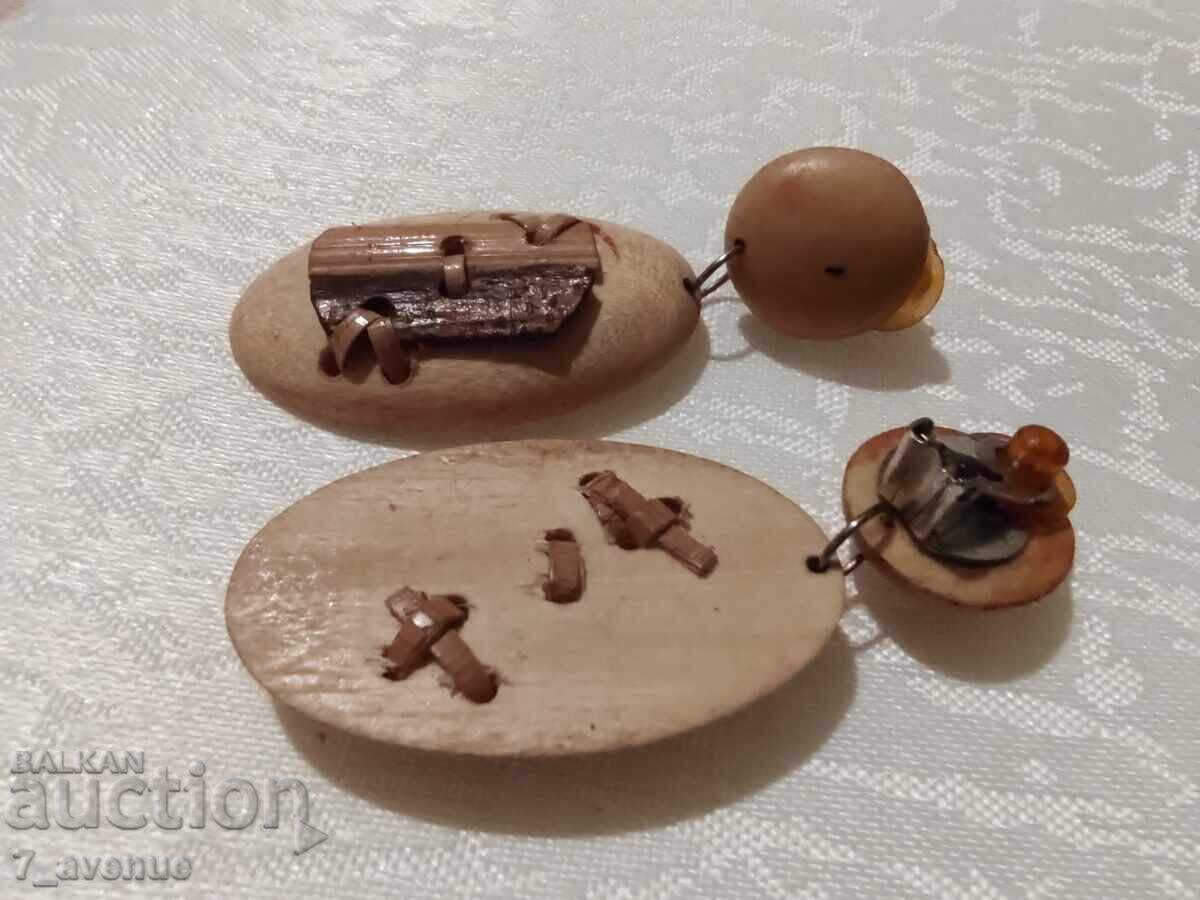 Earrings - clip-on, 70s, beautiful, elegant, 27.03.25 with price 49.00 BGN | € 25.05 Earrings - clip-on, 70s, beautiful, elegant, 27.03.25 with price 49.00 BGN | € 25.05