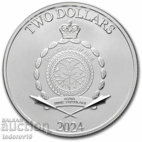 Silver 1 oz Spider-Man vs. Green Goblin - Niue Island 2024 with price 125.99 BGN | € 64.42 Silver 1 oz Spider-Man vs. Green Goblin - Niue Island 2024 with price 125.99 BGN | € 64.42