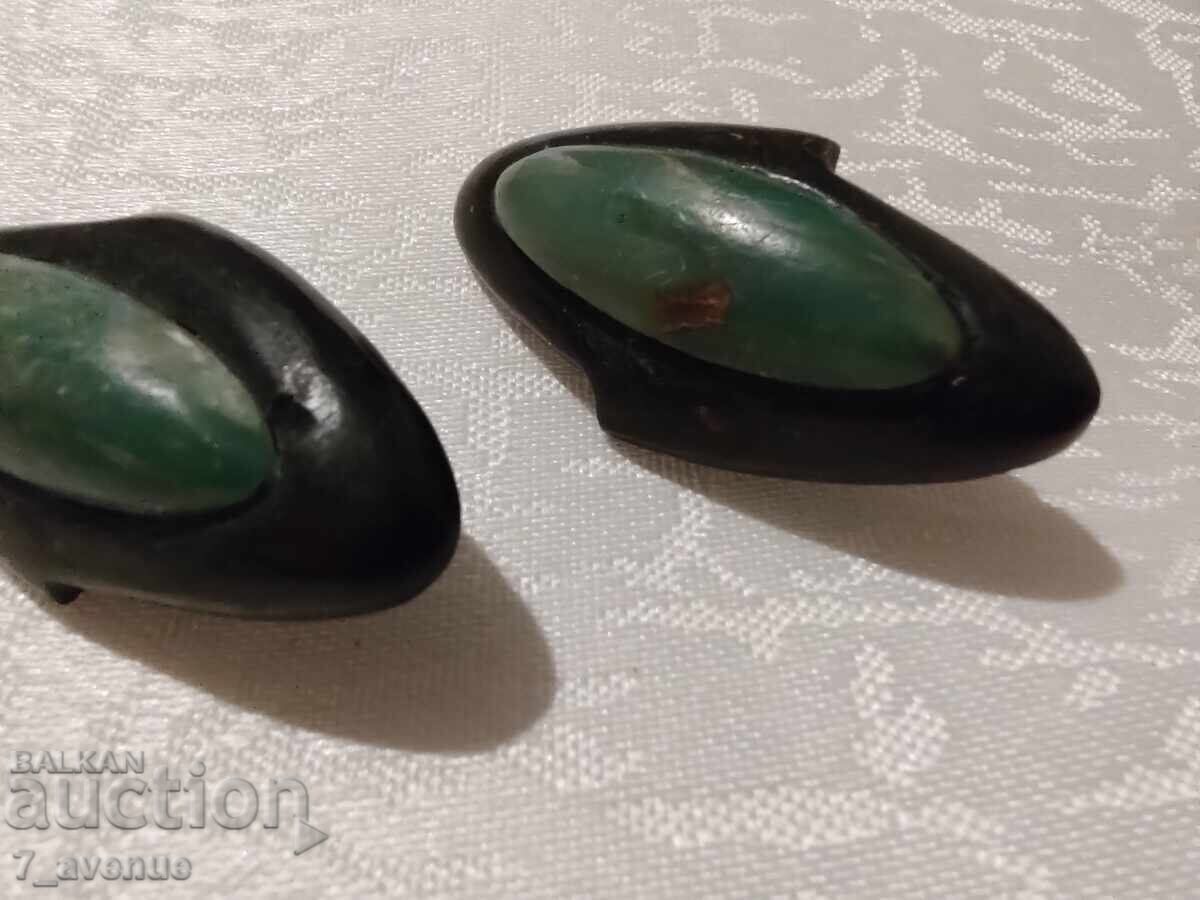 Earrings - clip-on, 70s, beautiful, elegant, 27.03.25 - 5 Earrings - clip-on, 70s, beautiful, elegant, 27.03.25 - 5