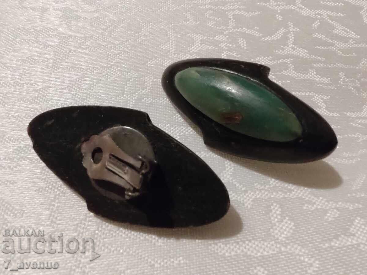 Earrings - clip-on, 70s, beautiful, elegant, 27.03.25 - 6 Earrings - clip-on, 70s, beautiful, elegant, 27.03.25 - 6