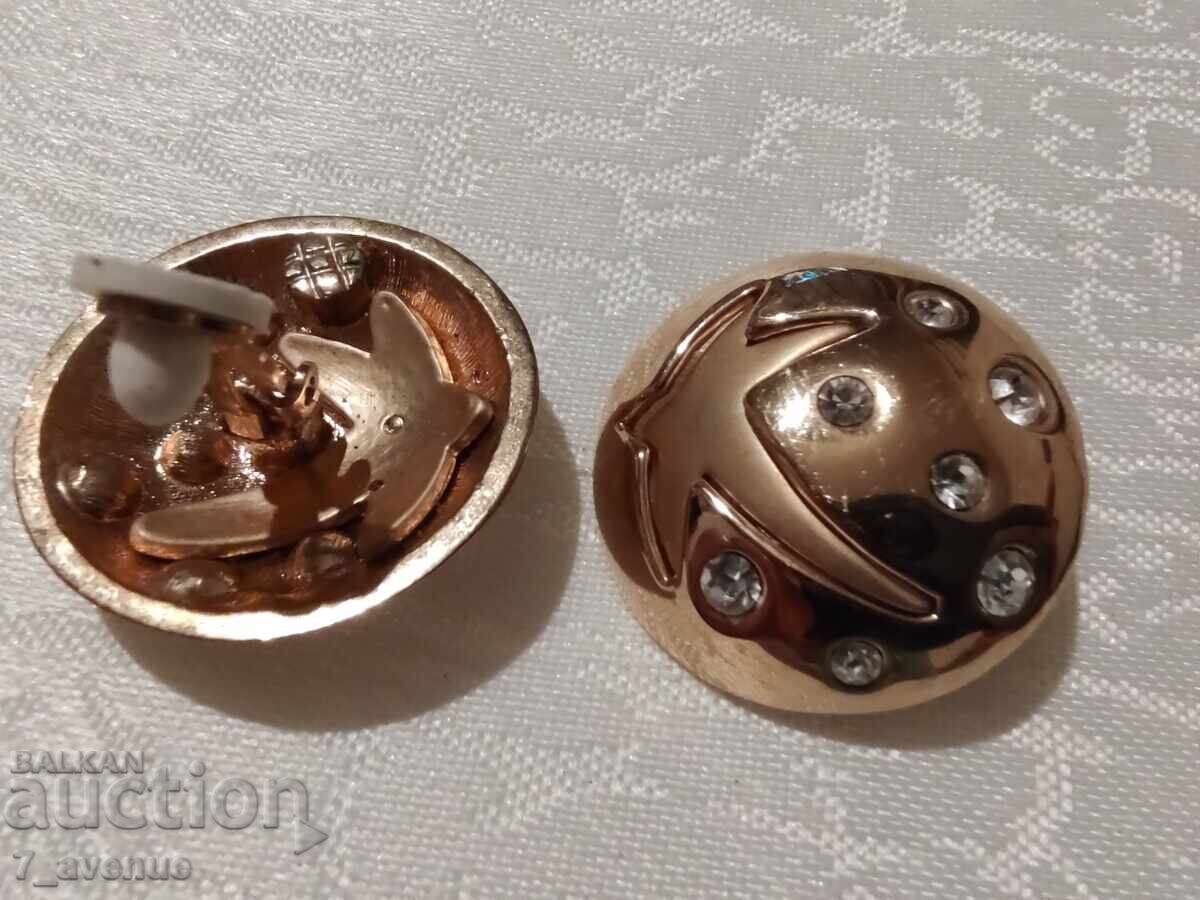 Earrings - clip-on, 70s, beautiful, elegant, space-themed 27.03.25 - 5 Earrings - clip-on, 70s, beautiful, elegant, space-themed 27.03.25 - 5