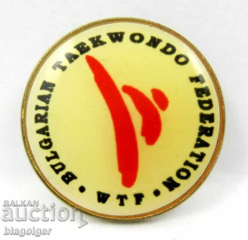 Auction Bulgarian Taekwondo Federation -WTF- Badge Auction Bulgarian Taekwondo Federation -WTF- Badge