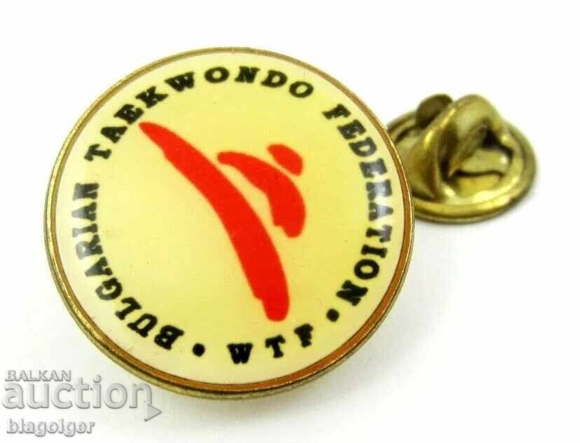 Bulgarian Taekwondo Federation -WTF- Badge Bulgarian Taekwondo Federation -WTF- Badge