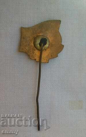 Аукцион Значка - 50 г. AZS Студентски спортен и футболен клуб, Полша Аукцион Значка - 50 г. AZS Студентски спортен и футболен клуб, Полша