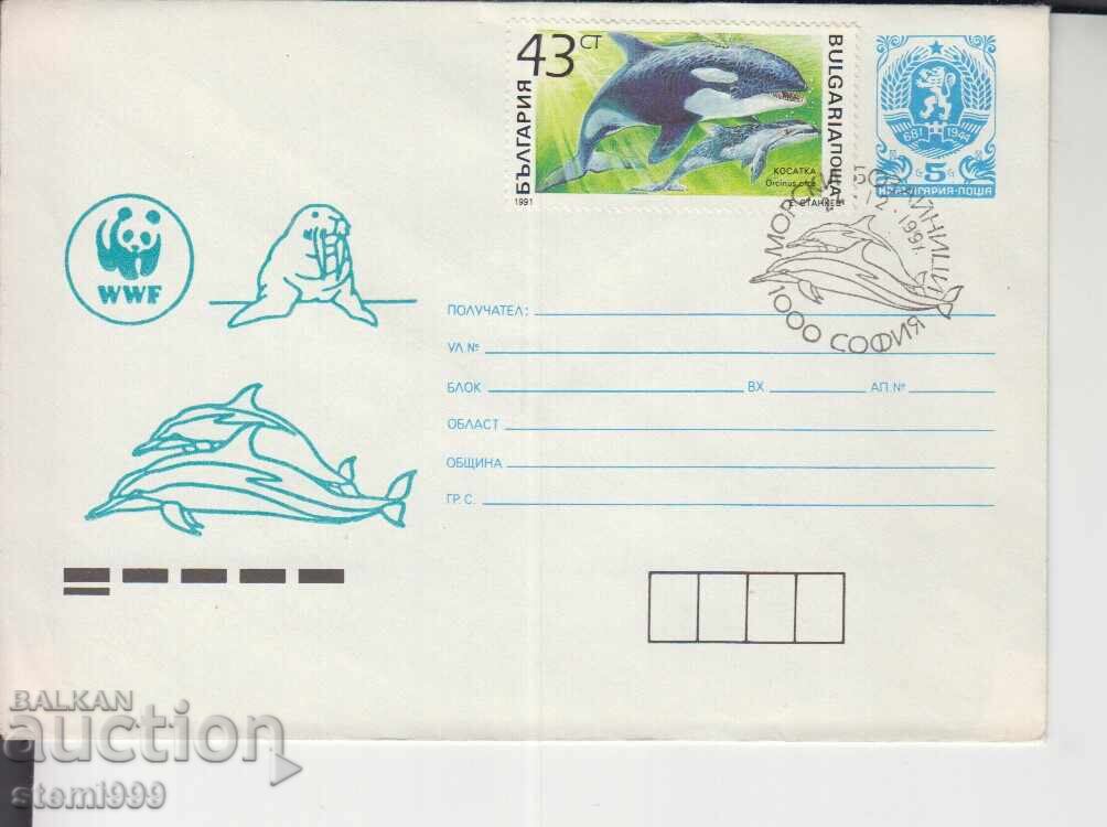 First Day Cover MARINE MAMMALS WWF First Day Cover MARINE MAMMALS WWF
