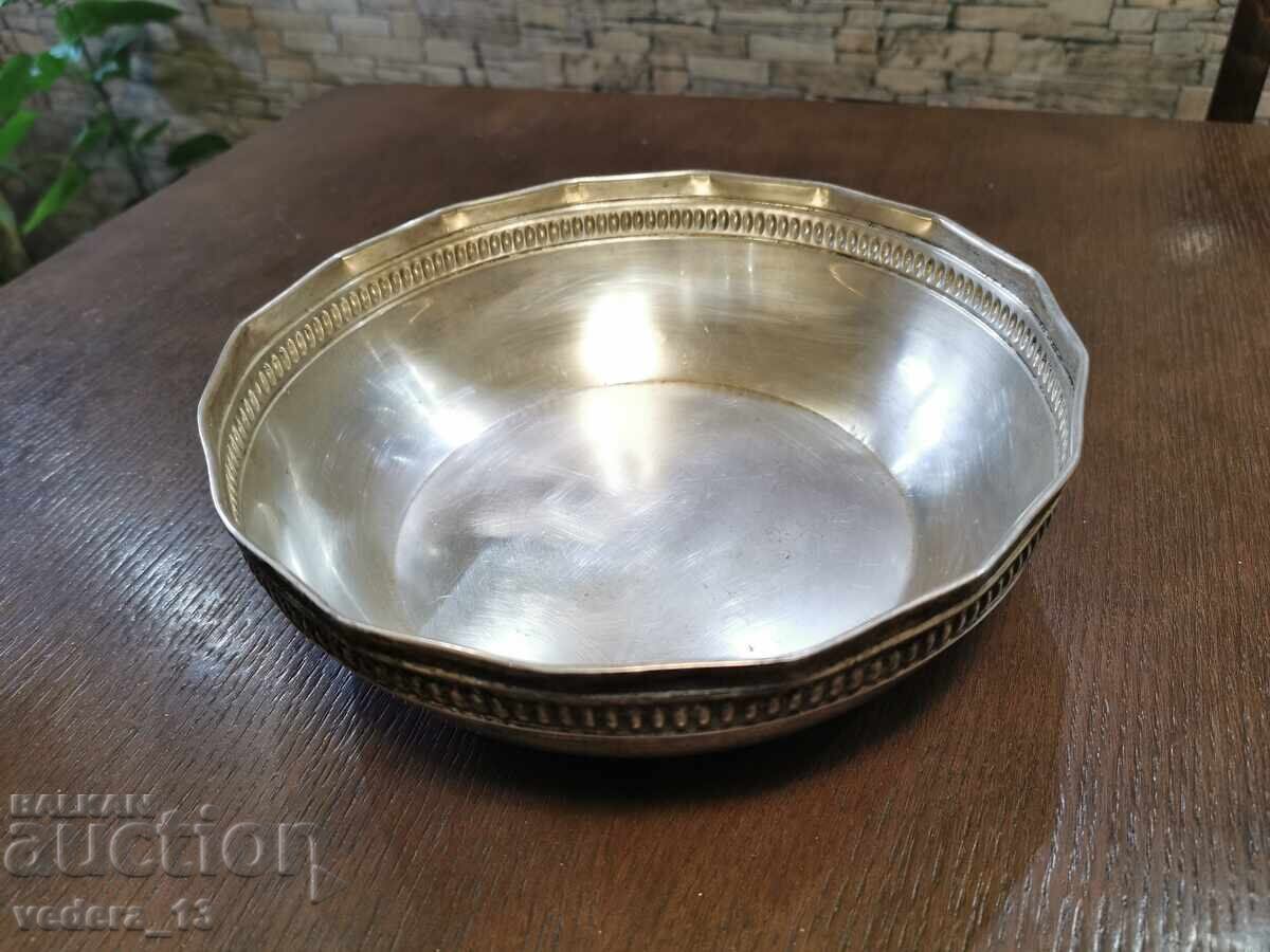 LARGE DESIGNER SILVER BOWL with price 799.00 BGN | € 408.52 LARGE DESIGNER SILVER BOWL with price 799.00 BGN | € 408.52