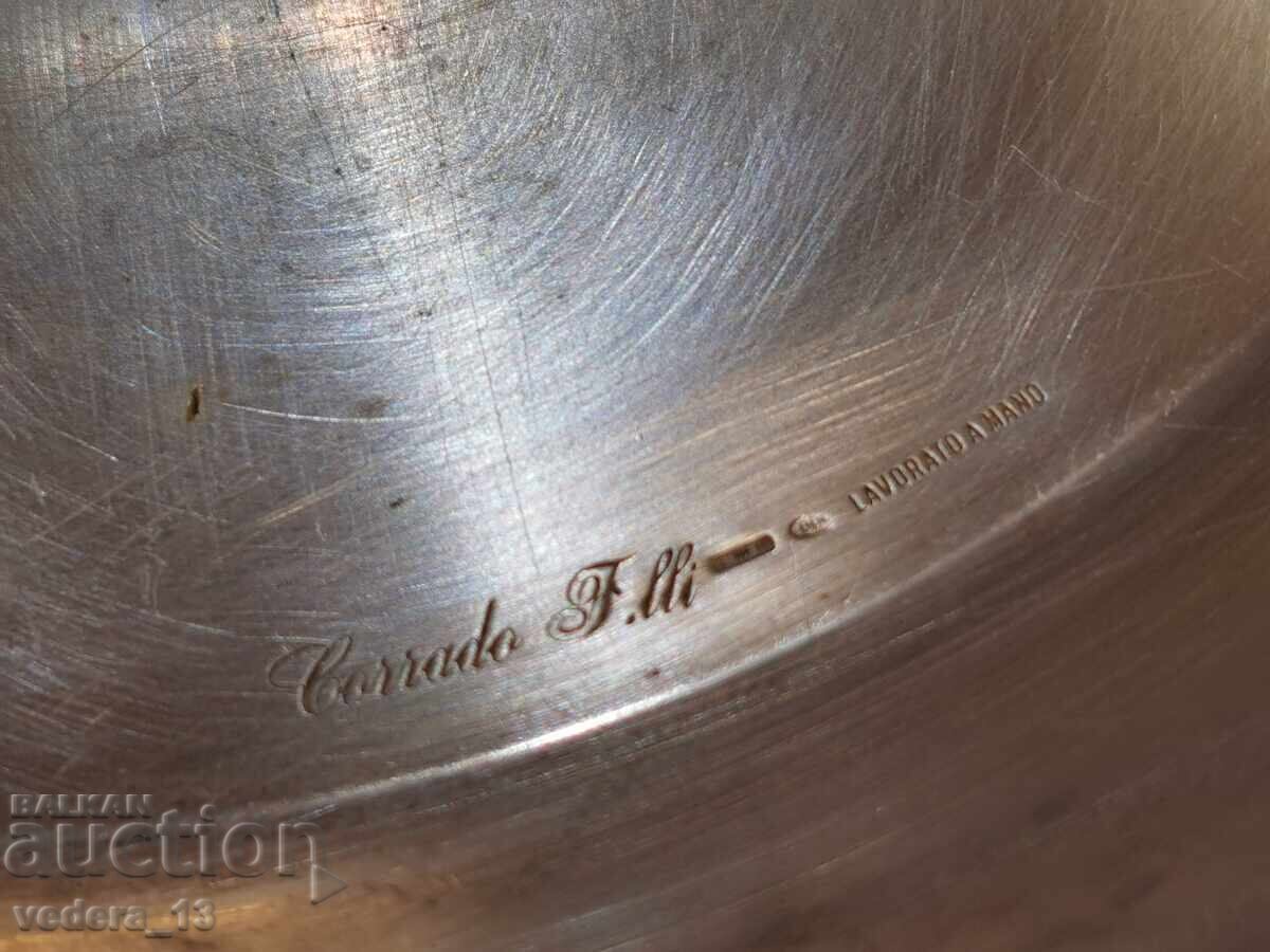 Delivery of LARGE DESIGNER SILVER BOWL Delivery of LARGE DESIGNER SILVER BOWL