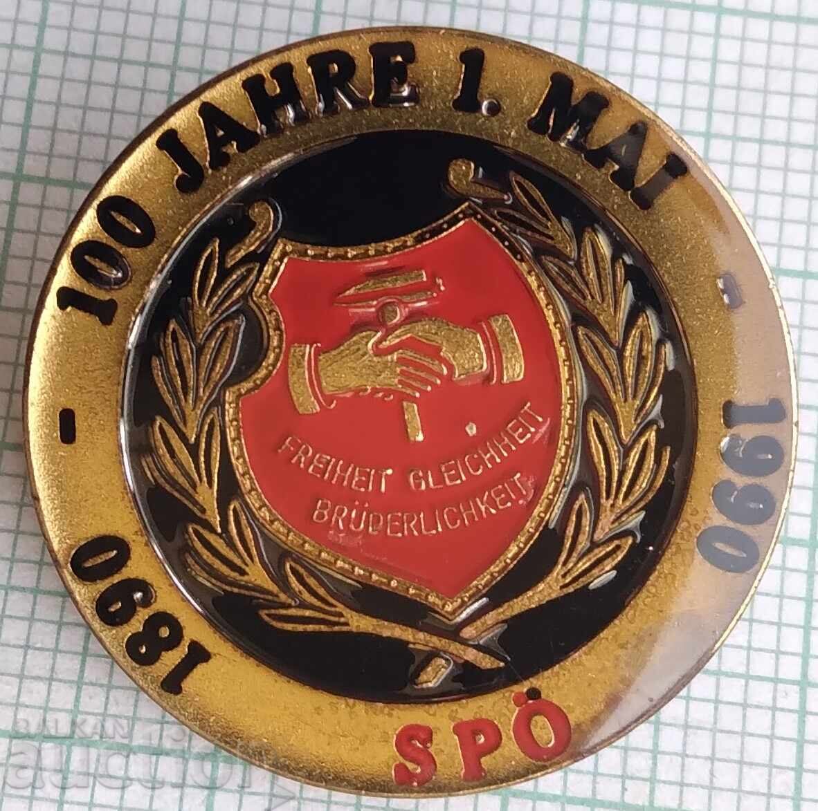 18676 Badges - 100g Social Democratic Party Austria 18676 Badges - 100g Social Democratic Party Austria