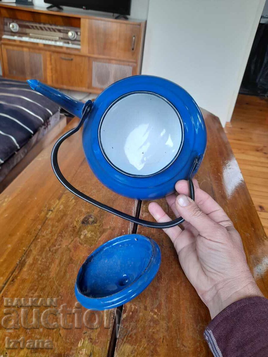 Παλιά τσαγιέρα εμαγιέ - 5