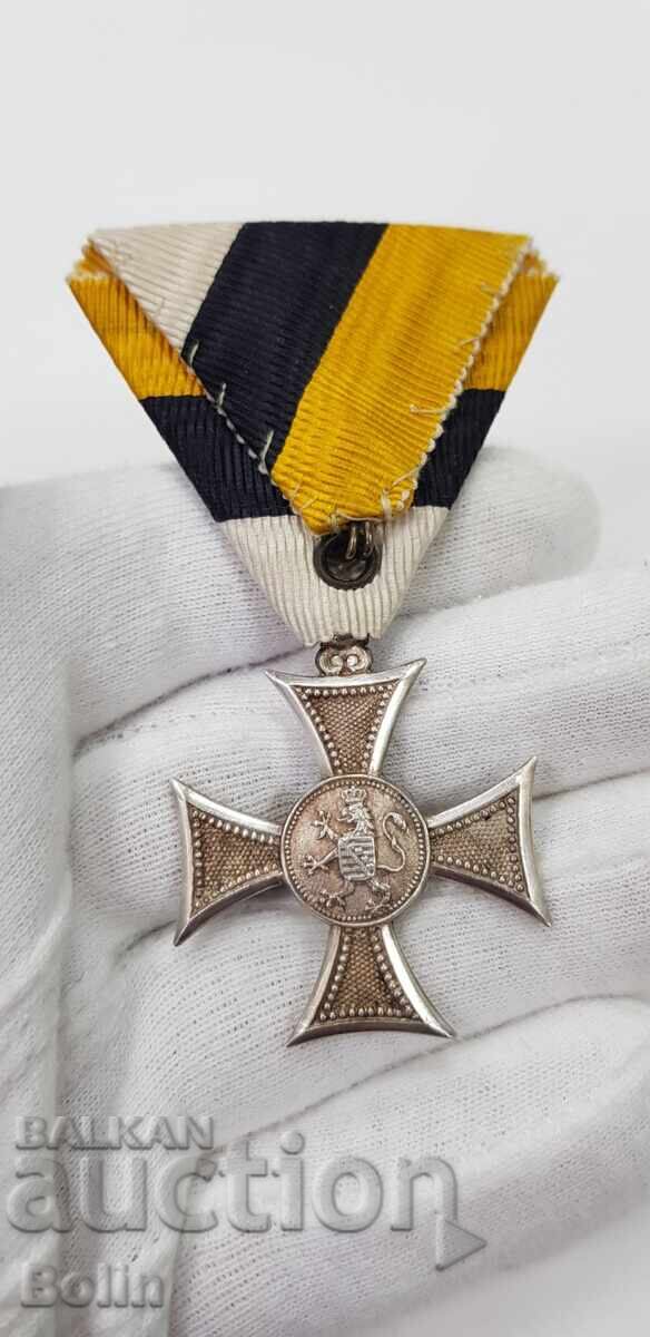 Knightly Order for the X Year. Excellent Service Ferdinand I with price 340.00 BGN | € 173.84 Knightly Order for the X Year. Excellent Service Ferdinand I with price 340.00 BGN | € 173.84