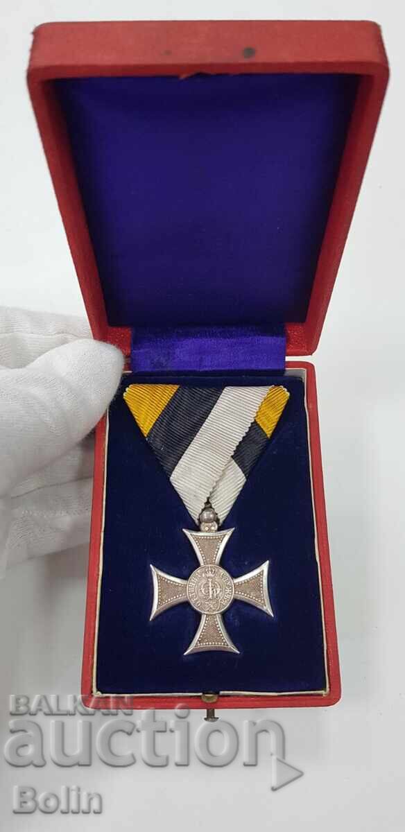 Knightly Order for the X Year. Excellent Service Ferdinand I - 7 Knightly Order for the X Year. Excellent Service Ferdinand I - 7