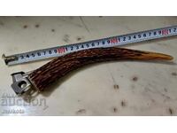 Cigar Cutter - "Solingen" - with Stag Horn