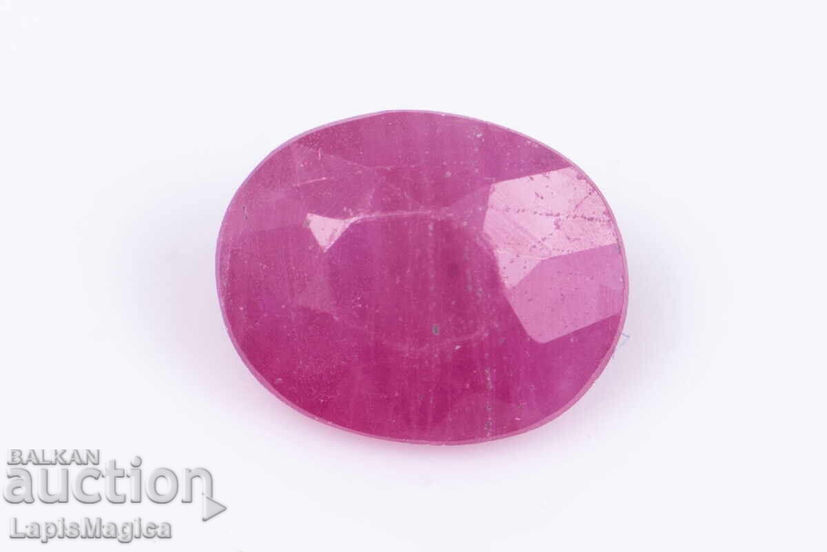 Ρουμπίνι 0.29ct θερμαινόμενο οβάλ κοπής #2 Ρουμπίνι 0.29ct θερμαινόμενο οβάλ κοπής #2