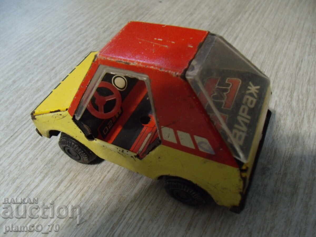 №*7961 παλαιό μεταλλικό / λαμαρινένιο παιχνίδι - αυτοκίνητο με τιμή 15.00 BGN | € 7.67 №*7961 παλαιό μεταλλικό / λαμαρινένιο παιχνίδι - αυτοκίνητο με τιμή 15.00 BGN | € 7.67