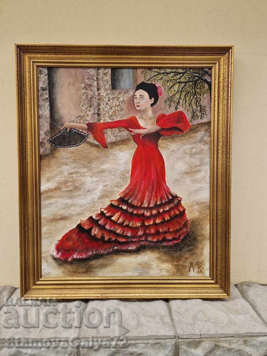 Frumoasă pictură de maestru, ulei pe pânză cu preț € 119.13 | 233.00 BGN