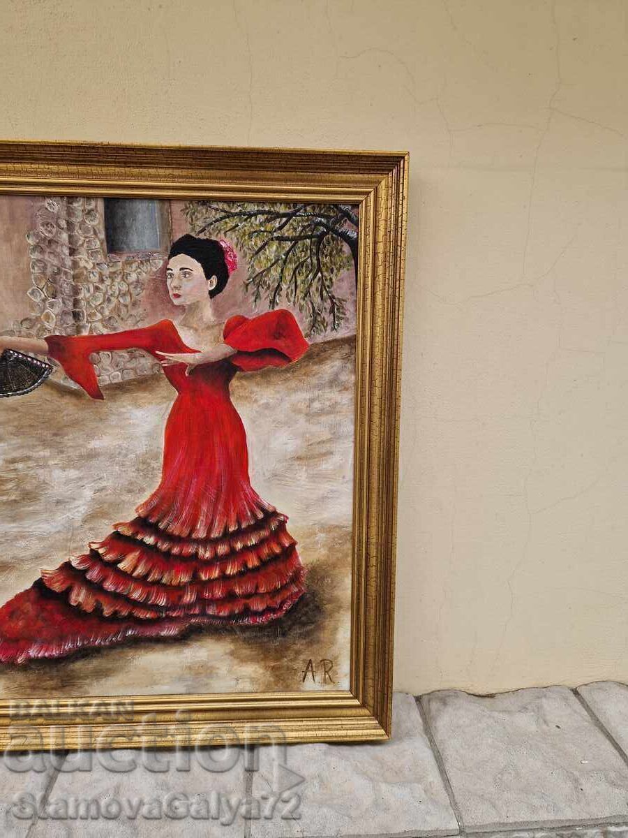 Frumoasă pictură de maestru, ulei pe pânză - 6