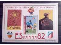 São Tomé and Príncipe 1982 Sport/Football Block MNH