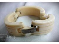 Антикварна,съчленена гривна от слонова кост