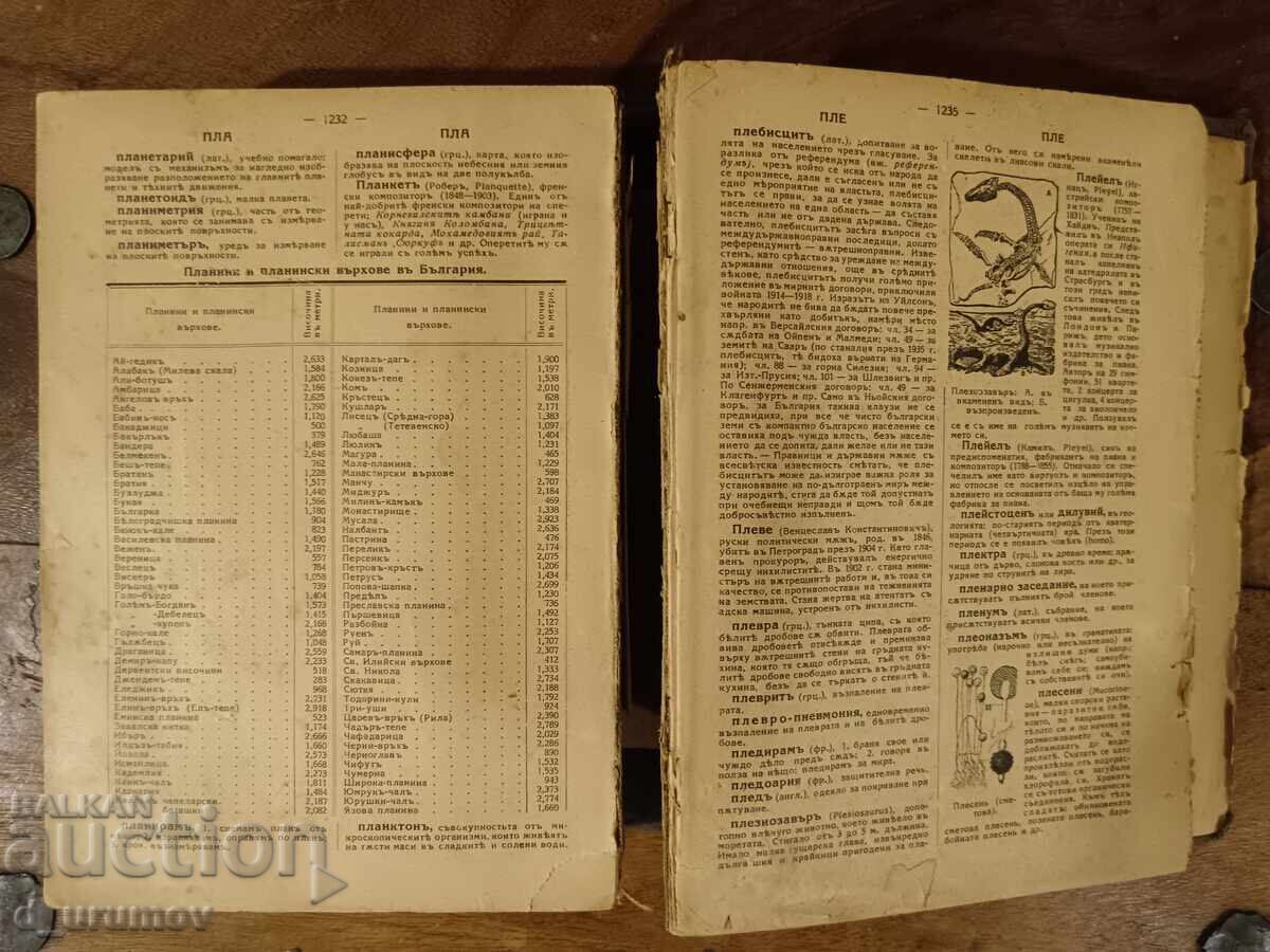 Bŭlgarska entsiκλοπαίδεια - Αδελφοί Dančovi. Πρώτη έκδοση - 1936 - 5 Bŭlgarska entsiκλοπαίδεια - Αδελφοί Dančovi. Πρώτη έκδοση - 1936 - 5