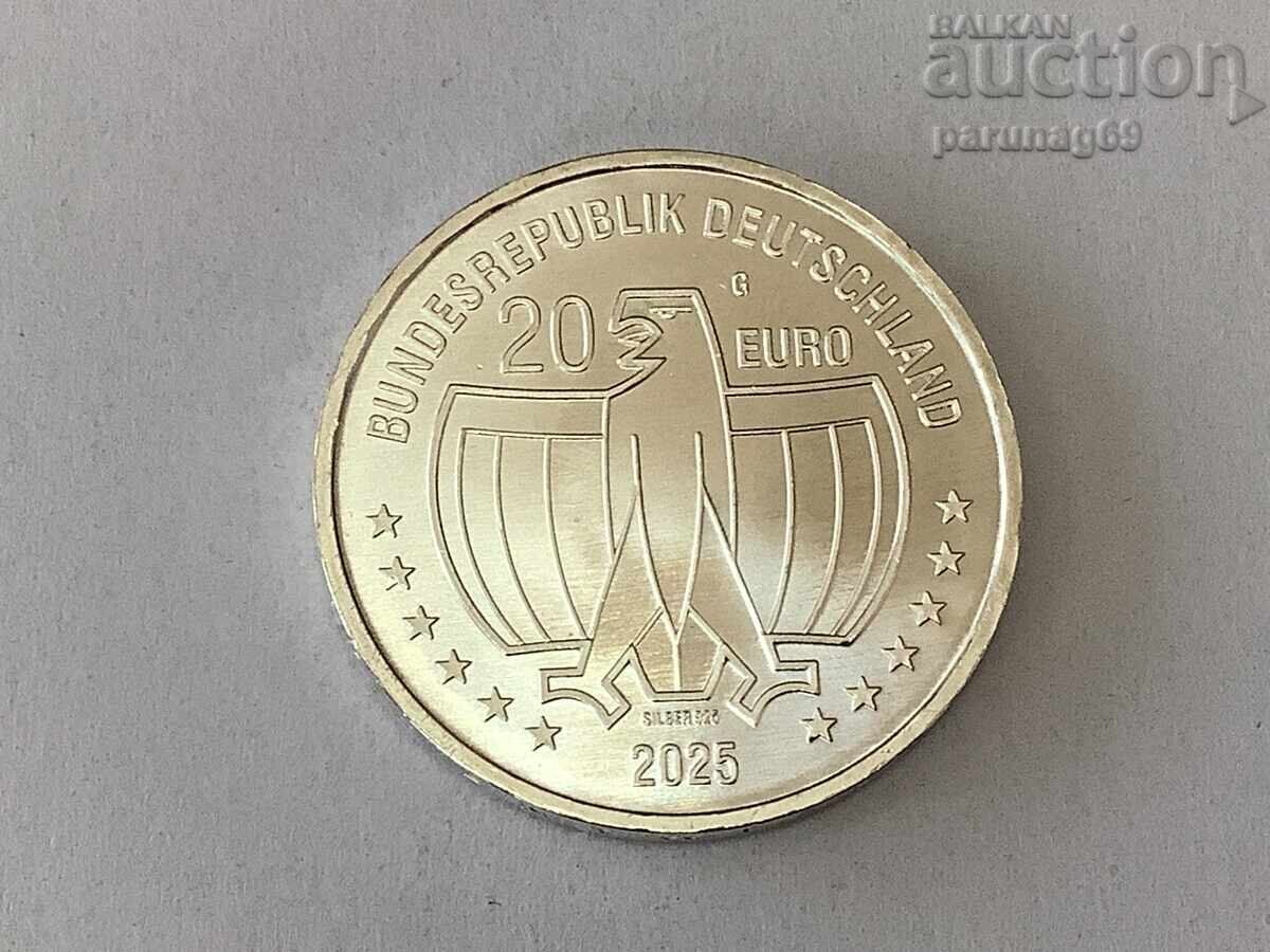 Germany 20 Euro 2025 International Women's Year with price 52.00 BGN | € 26.59 Germany 20 Euro 2025 International Women's Year with price 52.00 BGN | € 26.59