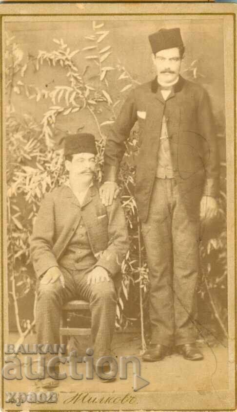 СТАРА ФОТОГРАФИЯ - КАРТОН - Д. ЖИЛКОВ – ПЛОВДИВ - М0599 СТАРА ФОТОГРАФИЯ - КАРТОН - Д. ЖИЛКОВ – ПЛОВДИВ - М0599