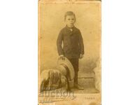 СТАРА ФОТОГРАФИЯ - КАРТОН - В. ВАЛЕБНИ – СОФИЯ - М0643