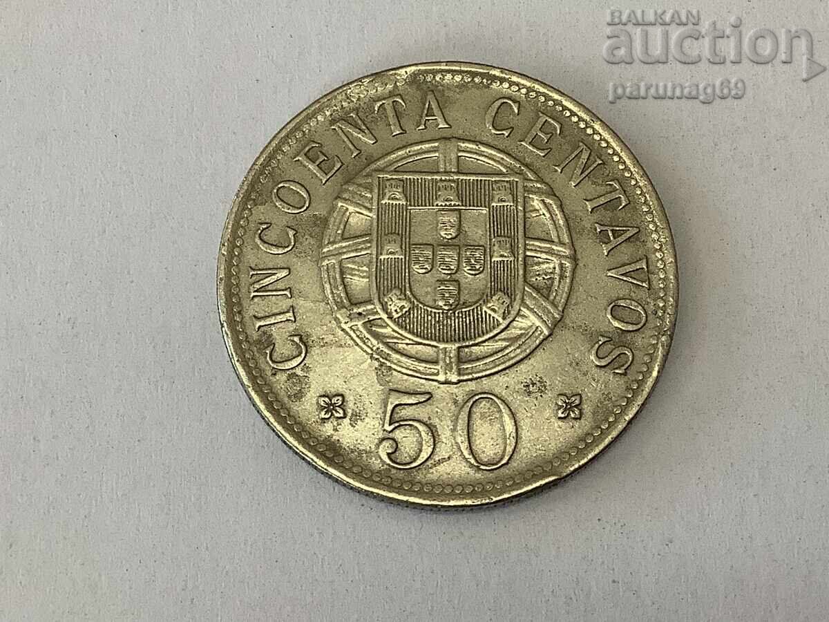 Angola 50 Centavos 1927 with price 9.00 BGN | € 4.60 Angola 50 Centavos 1927 with price 9.00 BGN | € 4.60